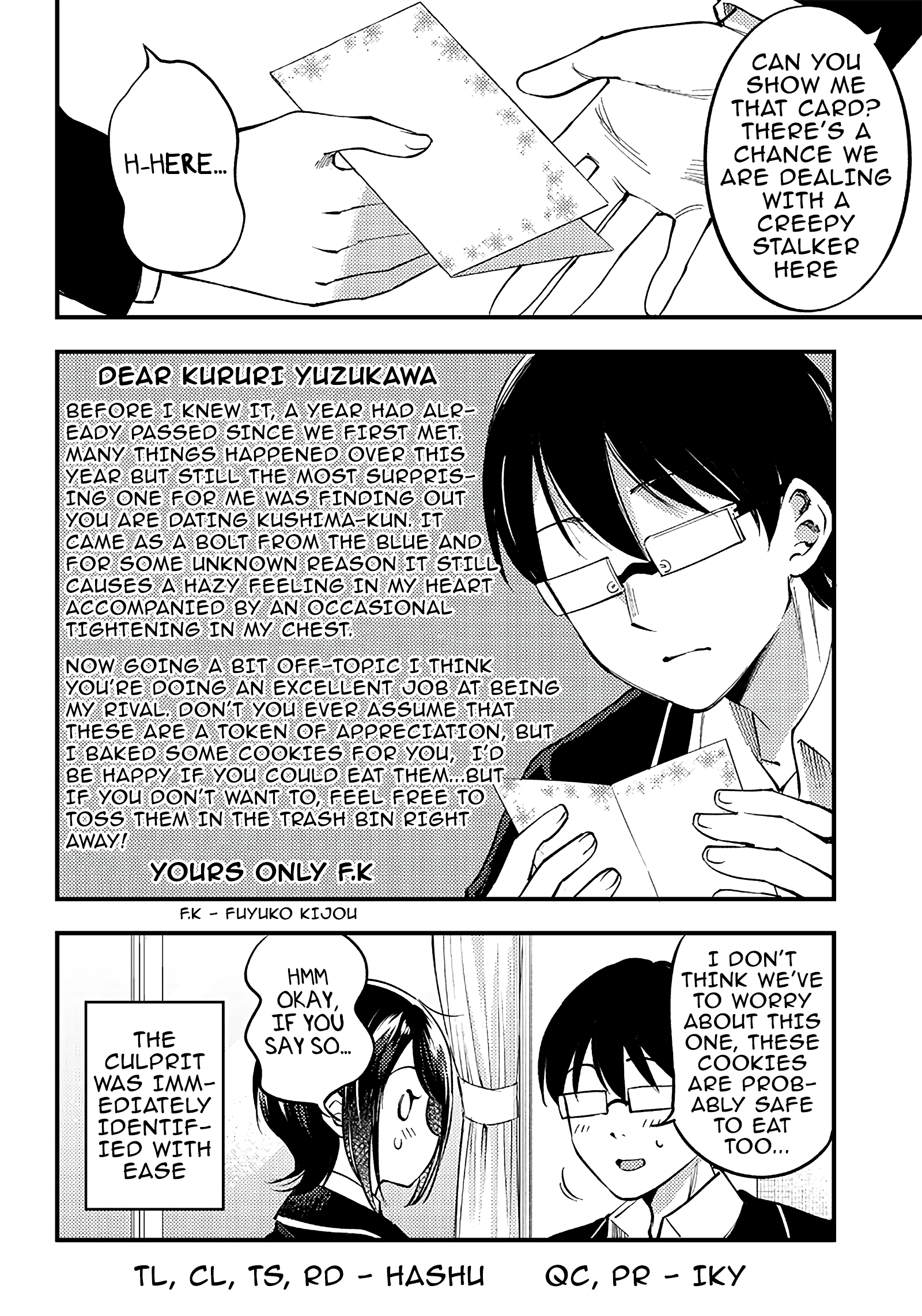 Yuzukawa-san wa, Sasshite Hoshii Chapter 35 - Page 16