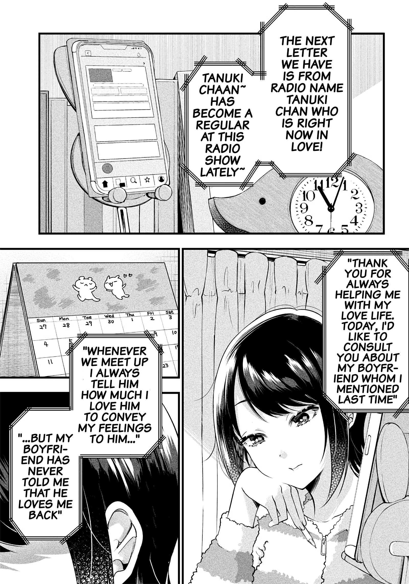 Yuzukawa-san wa, Sasshite Hoshii Chapter 8 - Page 1