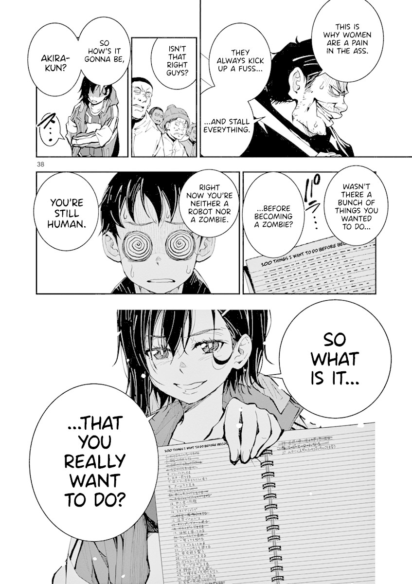 Zombie 100 ~100 Things I Want to do Before I Become a Zombie~ Chapter 10 - Page 38