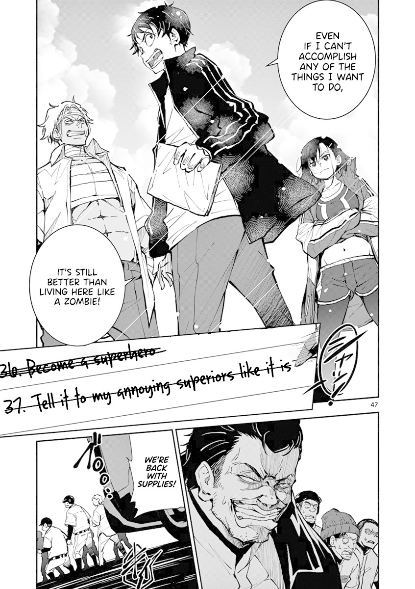 Zombie 100 ~100 Things I Want to do Before I Become a Zombie~ Chapter 10 - Page 46