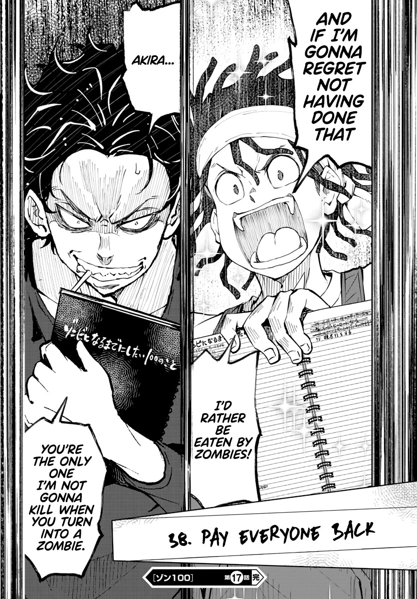 Zombie 100 ~100 Things I Want to do Before I Become a Zombie~ Chapter 17 - Page 38
