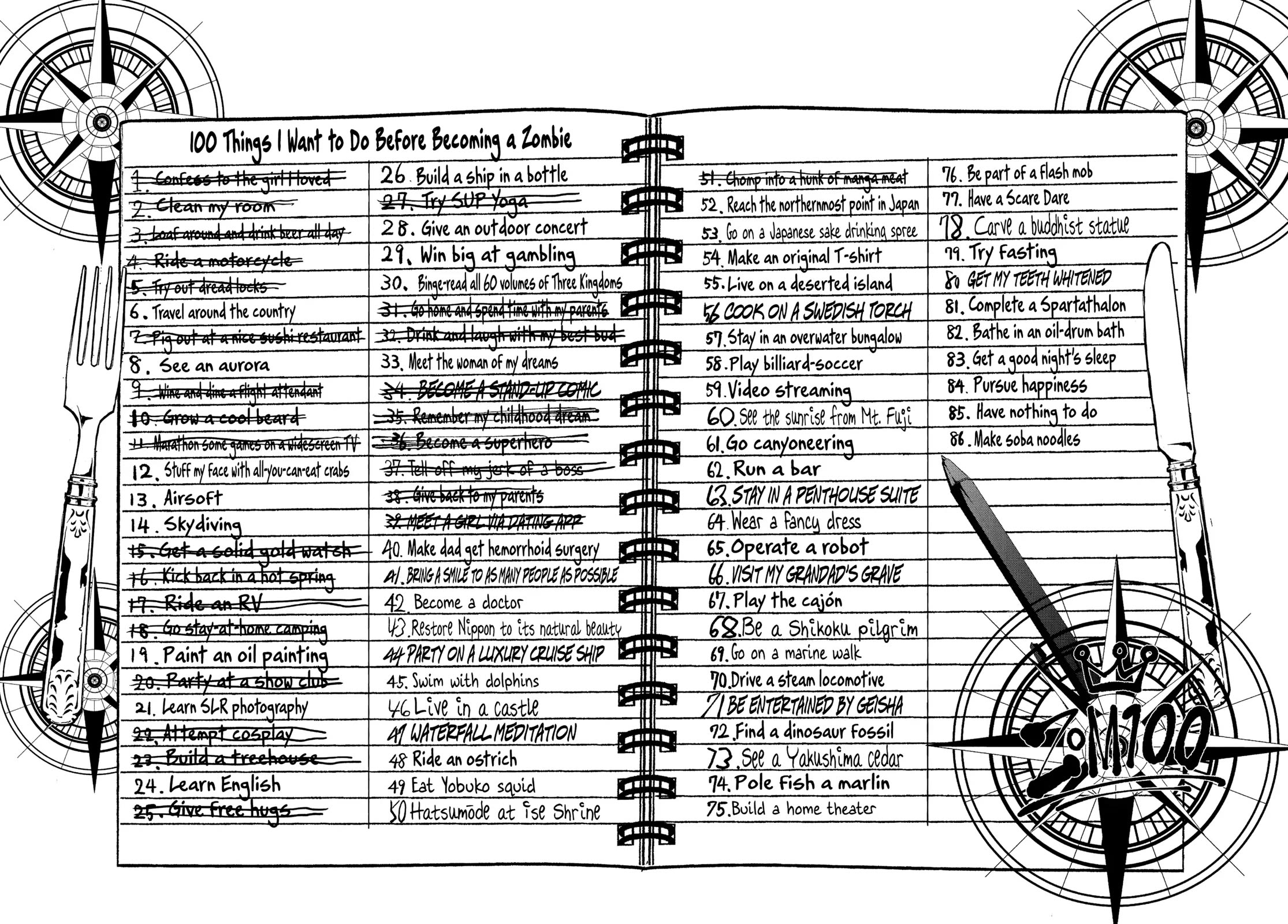 Zombie 100 ~100 Things I Want to do Before I Become a Zombie~ Chapter 23 - Page 3
