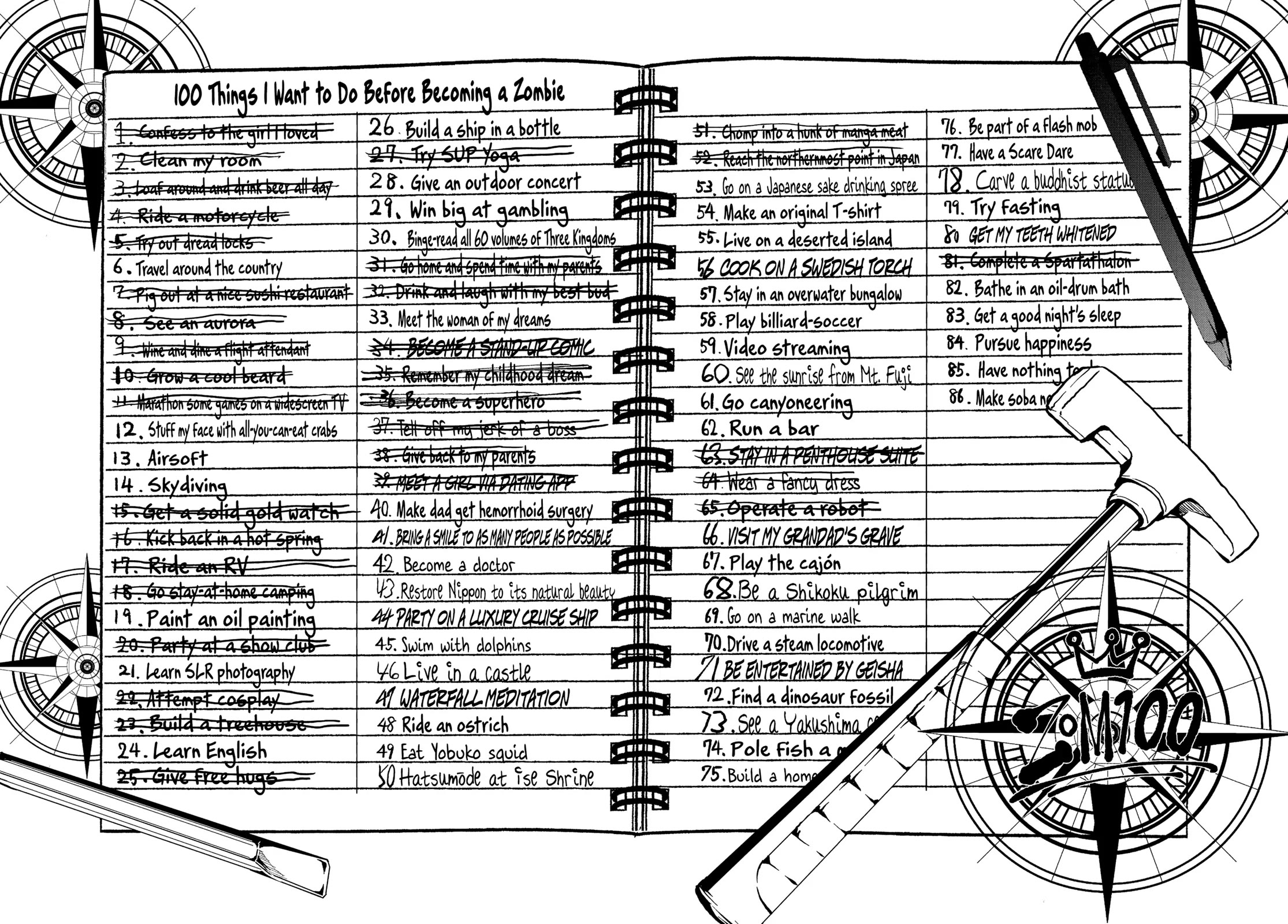 Zombie 100 ~100 Things I Want to do Before I Become a Zombie~ Chapter 27 - Page 3