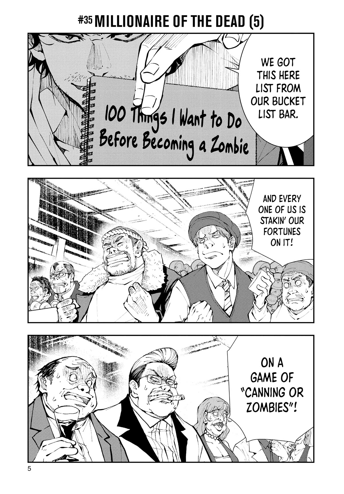 Zombie 100 ~100 Things I Want to do Before I Become a Zombie~ Chapter 35 - Page 5