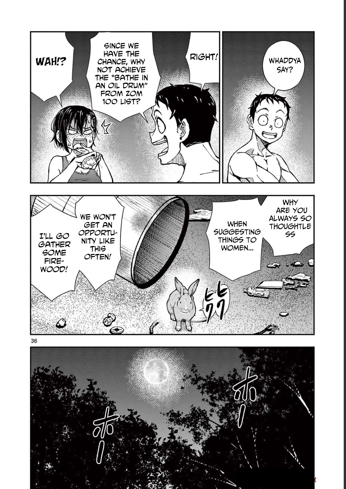 Zombie 100 ~100 Things I Want to do Before I Become a Zombie~ Chapter 43 - Page 36