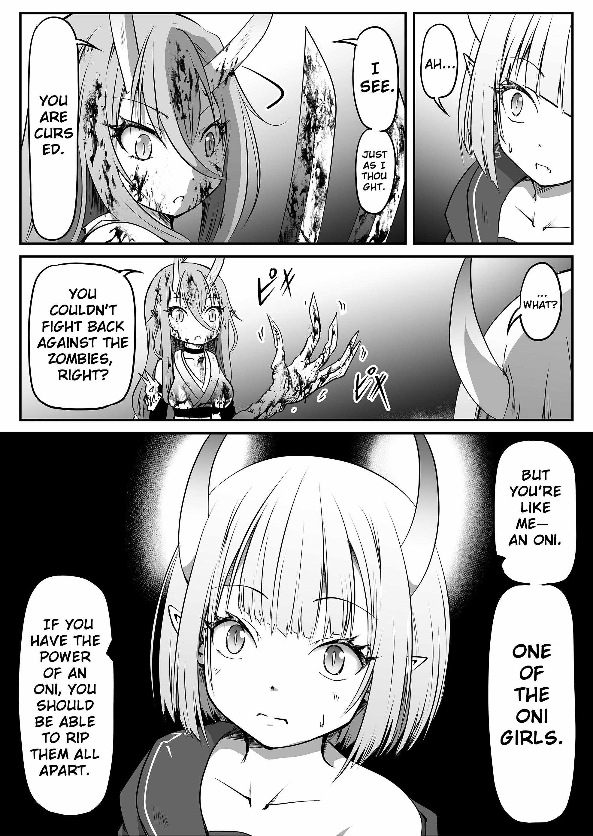 ZOMBIE vs Onimusume Chapter 1 - Page 16