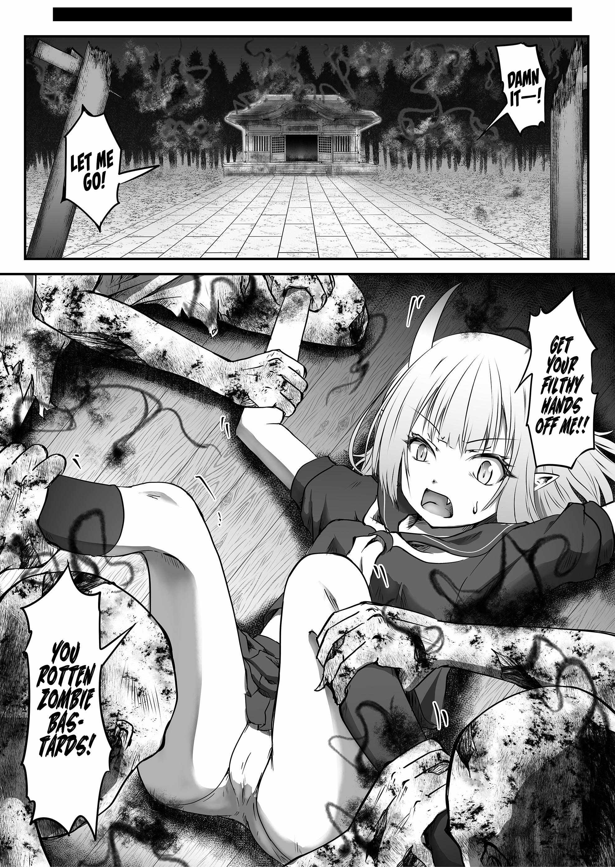 ZOMBIE vs Onimusume Chapter 1 - Page 7