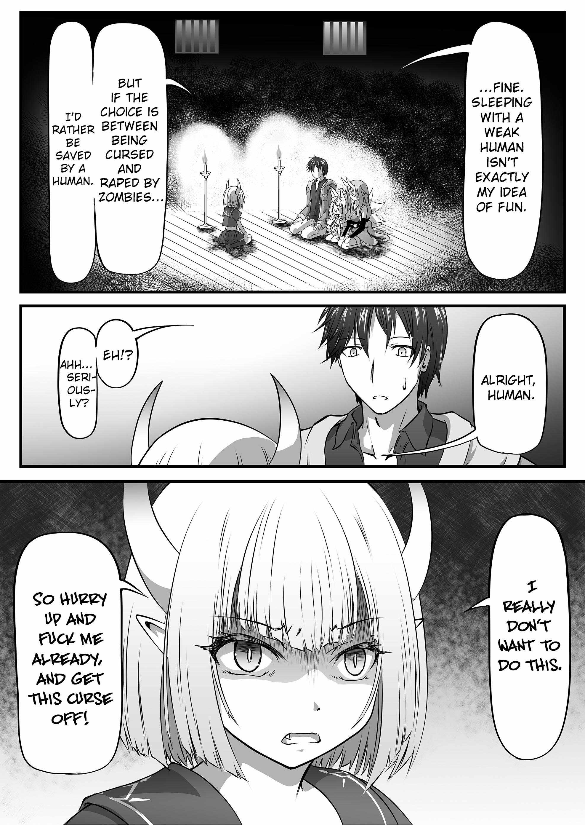 ZOMBIE vs Onimusume Chapter 2 - Page 5