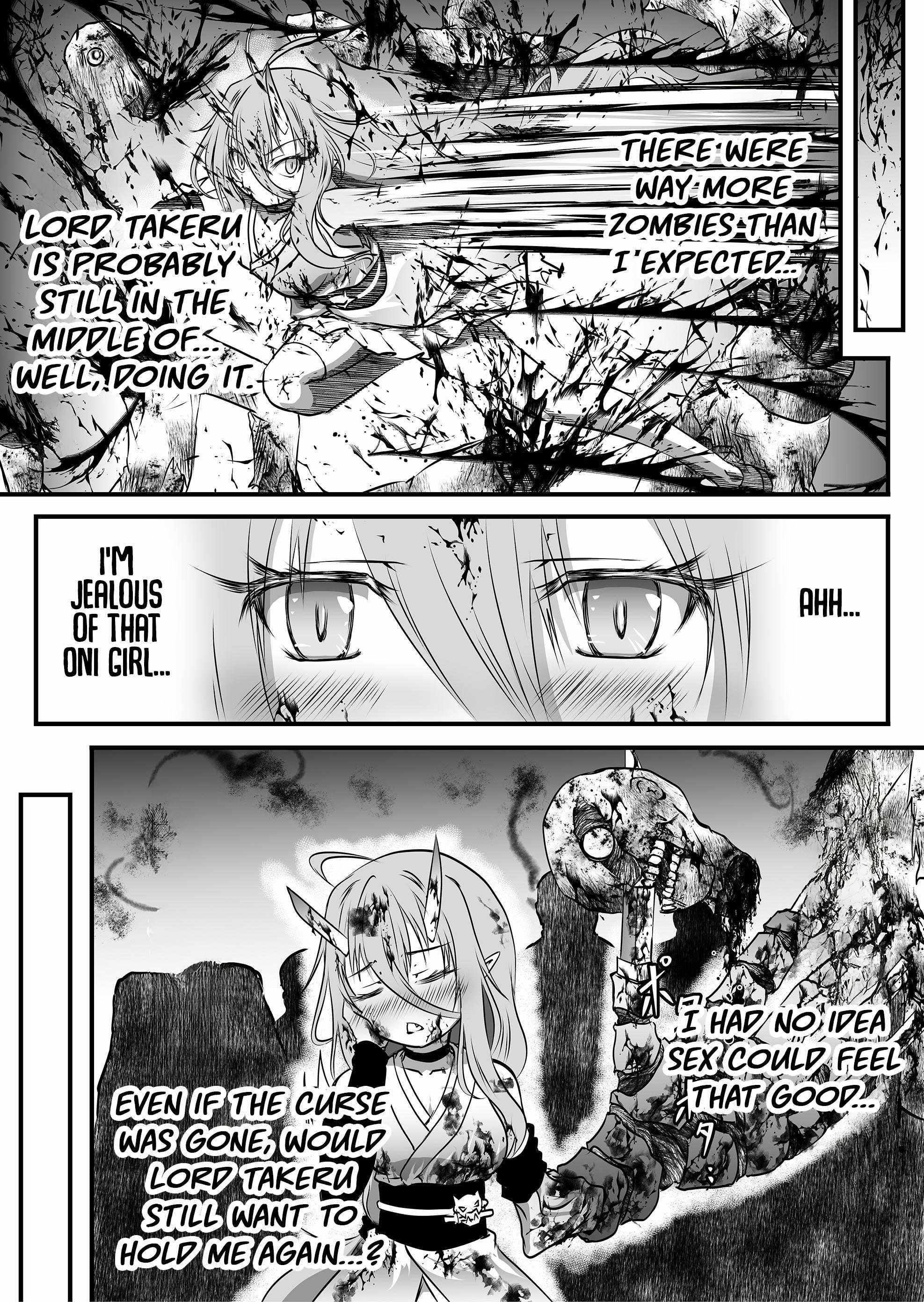 ZOMBIE vs Onimusume Chapter 3 - Page 2